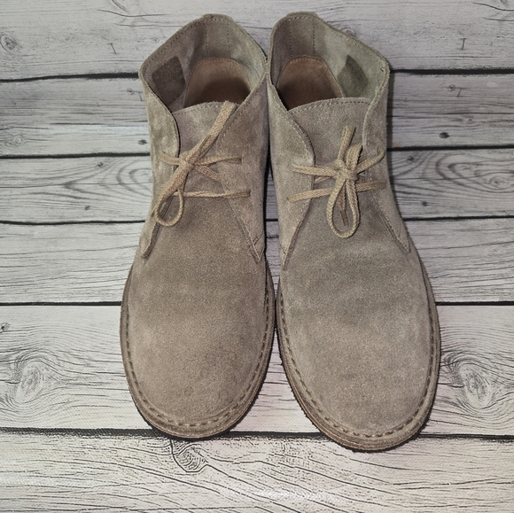 Rhodes Made in Italy Suede Chukka Boots Desert Style Crepe Sole Size 10 main image 5